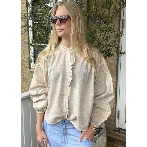 OMG Shirt- Beige
