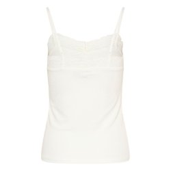 Omi Strap Top- Chalk