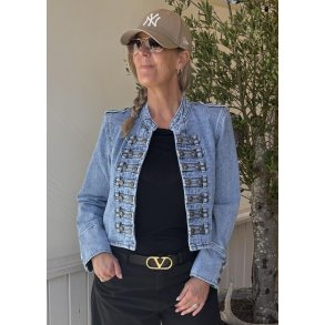 Ora Denim Jacket- Blue