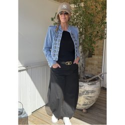 Ora Denim Jacket- Blue