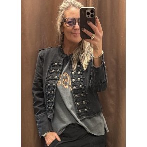 Ora Denim Jacket- Black