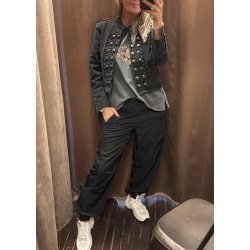 Ora Denim Jacket- Black