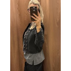 Ora Denim Jacket- Black