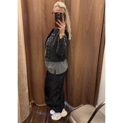 Ora Denim Jacket- Black