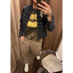 Ora Denim Jacket- Black