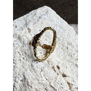 Oval Ring- Gold