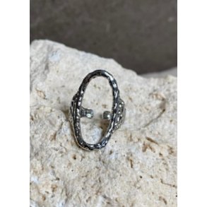 Oval Ring- silver