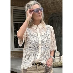 Paloma Shirt-Nude