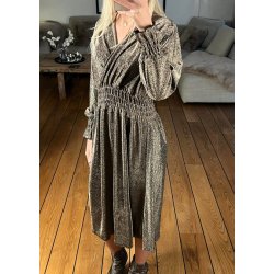 Pammie Glam Dress- Gold