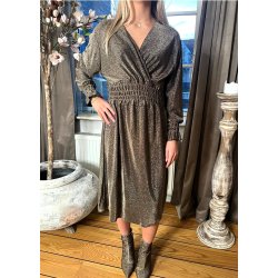 Pammie Glam Dress- Gold