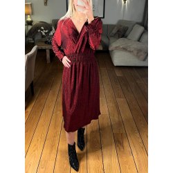 Pammie Glam Dress- Red