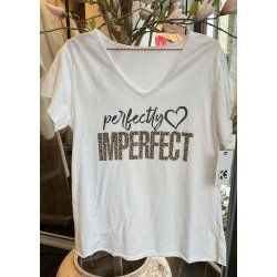 Perfectly Imperfect T-shirt- White