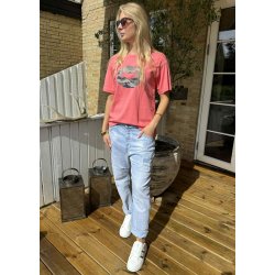 Petra Gith T-shirt- Sugar Coral