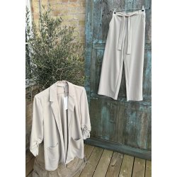 Phoebe 3/4 Blazer - Feather gray