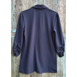 Phoebe 3/4 Blazer - Midnight Marine