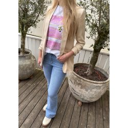 Jolifly Blazer- Beige