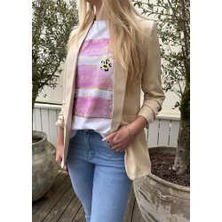 Jolifly Blazer- Beige