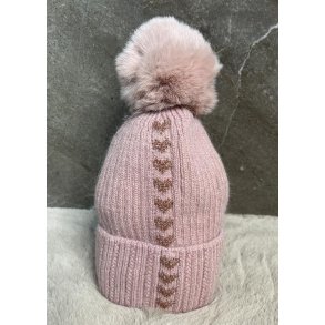 Pompom Heart Hut- rose