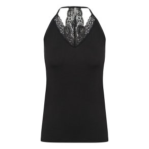 Poppy New Lace Top- Black