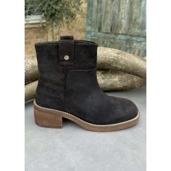 Power Walk Boots Suede- Dark Brown