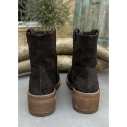 Power Walk Boots Suede- Dark Brown