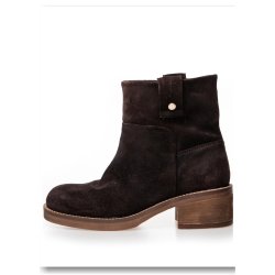 Power Walk Boots Suede- Dark Brown