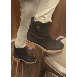 Power Walk Boots Suede- Dark Brown