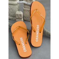 Rainbow Flip Flop- Orange