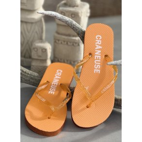 Rainbow Flip Flop- Orange