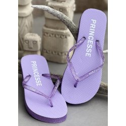 Rainbow Flip Flop- Purple