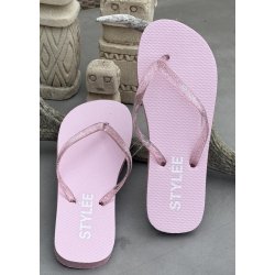 Rainbow Flip Flop- Rose