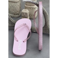 Rainbow Flip Flop- Rose