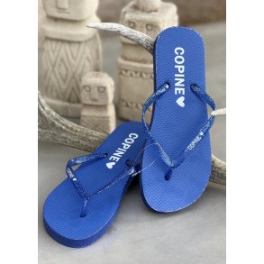 Rainbow Flip Flop- Royal Blue