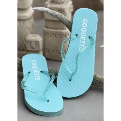 Rainbow Flip Flop- Turkis