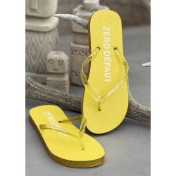 Rainbow Flip Flop- Yellow