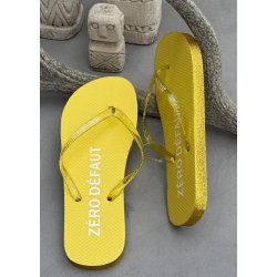 Rainbow Flip Flop- Yellow