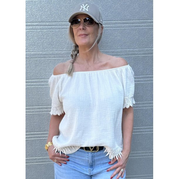 Rem Cotton Tunic- Beige 