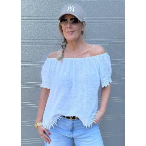 Rem Cotton Tunic- White 