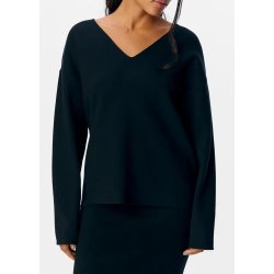 Reynard V-neck Pullover- Black