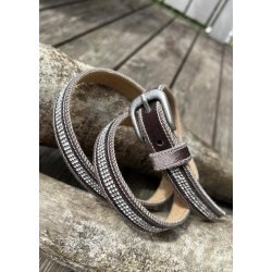 Rhinestone Belt Small -Taupe