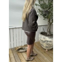 Riki Re Short Jacket- Morel Melange