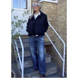 Riki Re Short Jacket- Sky Captain