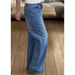 Rio Mae Wide Jeans-Light Denim Blue
