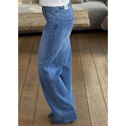 Rio Mae Wide Jeans-Light Denim Blue