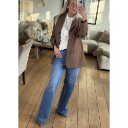 Rio Mae Wide Jeans-Light Denim Blue