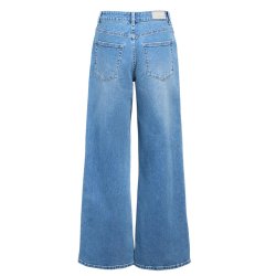 Rio Mae Wide Jeans-Light Denim Blue