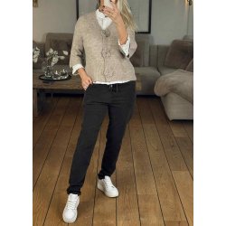 Rosie Cardigan- Feather Gray Melang