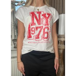 Roxy T-shirt- White Red