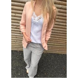 Jolifly Blazer- Nude