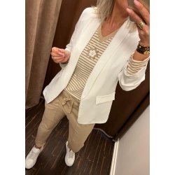 Rozy Blazer- White